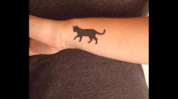 请问有没有纹身纹自己的猫的？